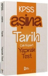 2025 KPSS Aşina Tarih Çek Kopart Yaprak Test - İsem Kitap