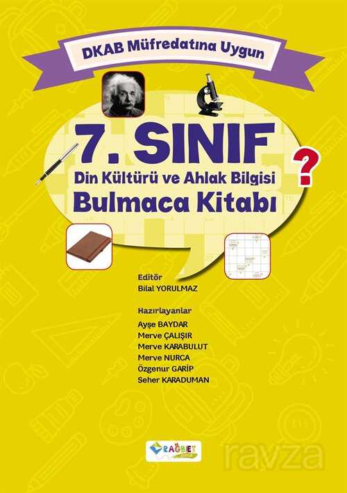 7. Sınıf Din Kültürü ve Ahlak Bilgisi Bulmaca Kitabı - Rağbet Yayınları