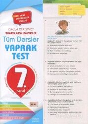 7. Sınıf Tüm Dersler Yaprak Test - 4 Element Yayınları
