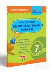 7.Sınıf Zihin Çalıştıran Eğlenceli Kanguru Matematik Soruları - Dikkat Atölyesi Yayınları