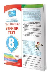 8. Sınıf Tüm Dersler Yaprak Test - 4 Element Yayınları