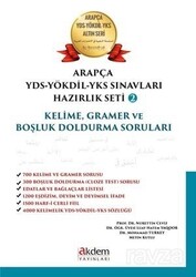 Arapça YDS-YÖKDIL-YKS Sinavlari Hazirlik Seti 2 - Akdem Yayınları