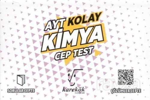AYT Kolay Kimya Cep Test - Karekök