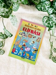 Boyamalı Kuranı Kerim Elifbası - Ravza Yayınları