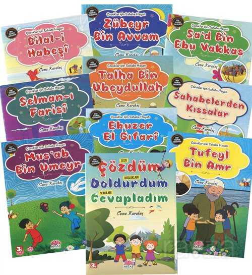Çocuklar İçin Sahabe Hayatı (10 Kitap) - Aktaş Yayıncılık