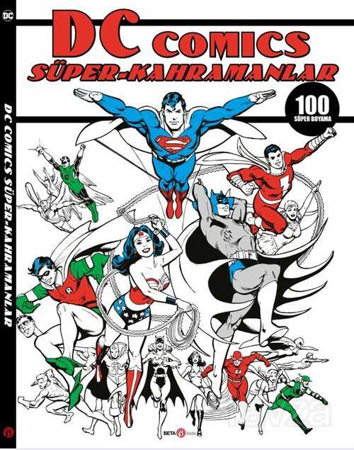 DC Comics Süper-Kahramanlar 100 Süper Boyama