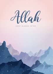 Dost Olarak Allah Yeter Defteri - Çizgisiz - Hobbi Tasarim