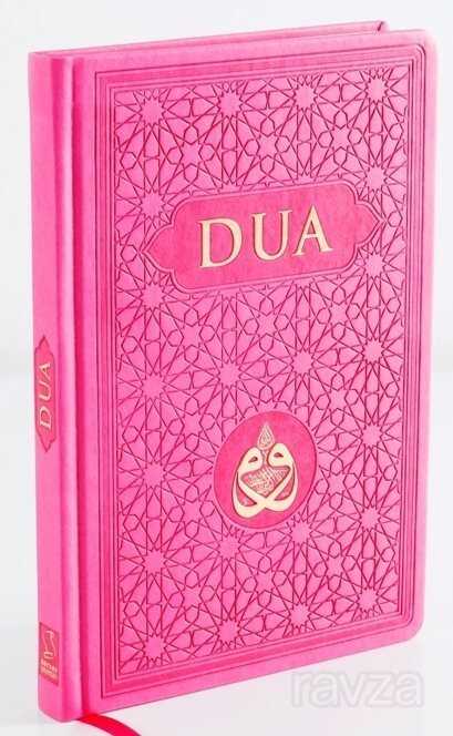 DUA (Evrâd-ı Şerîfe) Orta Boy Arapça+Türkçe - Pembe - Server Yayınları