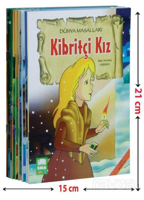 Dünya Masalları Seti (10 Kitap Takım - Küçük Boy) - Ema Çocuk