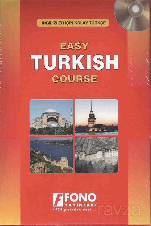 Easy Turkish Course / İngilizler İçin Kolay Türkçe (2 Kitap 2 CD) - Fono Yayınları