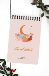 Elhamdulillah - Spiralli Haftalik Planlayici A5 - Hobbi Tasarim