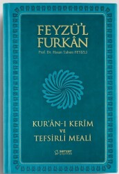 Feyzü'l Furkan Kur'an-ı Kerim ve Tefsirli Meali (Büyük Boy - Mushaf ve Meal - Mıklepli) Taba - Server Yayınları