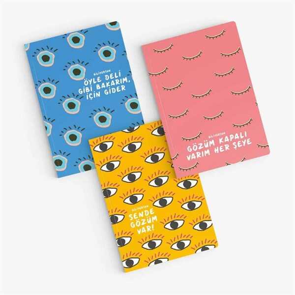 Göz Göze Defter Üçlüsü - Bazen Defter