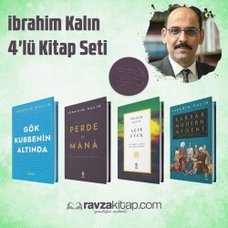 Ibrahim Kalin Gök Kubbenin Altında Perde Ve Mana Açık Ufuk Barbar Modern Medeni 4lü Set - Ravzakitap Kampanya