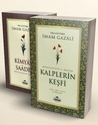 Imam Gazali 2’li Set- Kalplerin Kesfi - Mutlulugun Sirlari Kimyayi Saadet - Ravza Yayınları