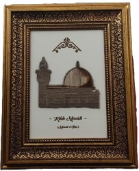 Kible Mescidi Ahsap Tablo Kalin Çerçeve - Moonbeavers Ahsap Oyuncak