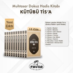 Muhtasar Dokuz Hadis Kitabi KÜTÜBİ TİSA 10 Cilt - Ravza Yayınları