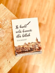 La Havle Defteri İslami Tasarım - Çizgili - Hobbi Tasarim