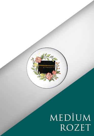 Medium Kabe Rozet - Ravzakitap Kampanya