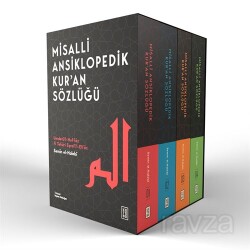 Misalli Ansiklopedik Kur'an Sözlüğü (4 Cilt - Kutulu) - Ketebe Yayınevi