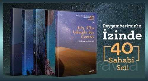Peygamberimiz'in İzinde 40 Sahabi Seti (40 Kitap (Kutulu) - Beyan Yayınları