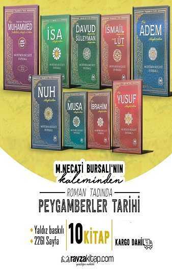  PEYGAMBERLER TARİHİ 10 KİTAP Hz. Adem Hz. İbrahim Hz. Yusuf Hz Davut - Süleyman Hz Nuh Hz. İsmail- - Ravzakitap Kampanya