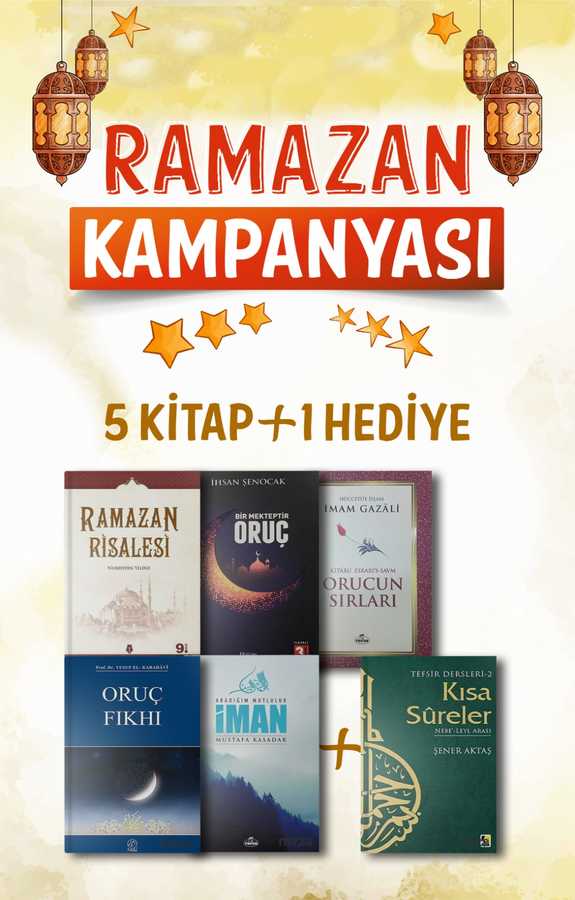Ramazan Seti 5 Kitap+1 Hediye - Ravzakitap Kampanya