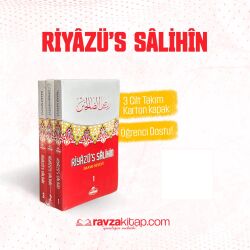 Riyazüs Salihin (3 Cilt Takım Ekonomik Boy-Metinli) - Ravza Yayınları
