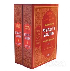 Riyaz'üs-Salihin Tercüme ve Şerhi / (Ciltsiz İthal Kağıt) (2 Cilt) - Kahraman Yayınları
