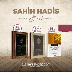 Sahih Hadis Seti 3 Kitap Sahihi Buhari el Lülü Vel Mercan el Edebül Müfred - Ravza Yayınları