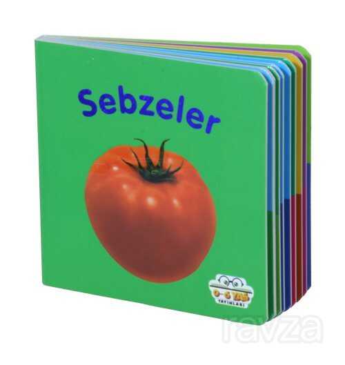 Sebzeler - Mini Karton Kitaplar - 0-6 Yaş Yayınları