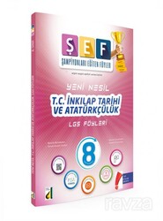 Şef 8. Sınıf Yeni Nesil T.C İnkilap Tarihi ve Atatürkçülük LGS Föyleri - Damla Yayınevi - Eğitim