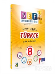 Şef 8. Sınıf Yeni Nesil Türkçe LGS Föyleri - Damla Yayınevi - Eğitim