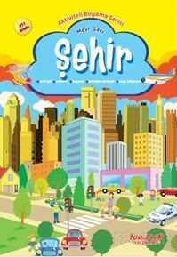 Şehir Boyama Kitabı - Yumurcak Yayınları