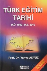 Türk Eğitim Tarihi - Pegem Akademi Yayıncılık