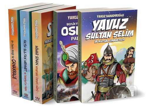Yavuz Bahadıroğlu Genç Tarih Seti (5 Kitap) - Panama Yayıncılık