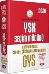 Yüksek Seçim Kurulu (YSK) GYS Seçim Müdürü Konu Anlatımlı Cevaplı Çözümlü Soru Bankası - Data Yayınları